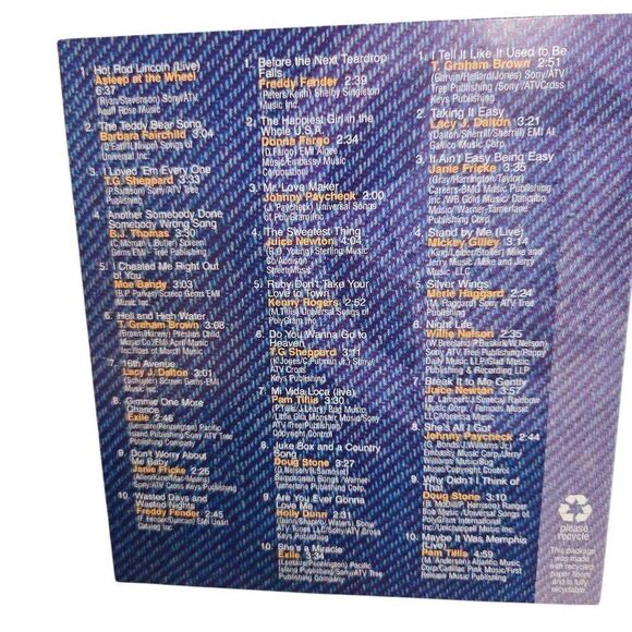 "Best of Country" music CD collector's edition tin box set - Picture 6 of 6